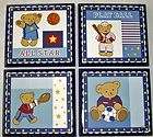 PLAY BALL WALL PLAQUES m KIDSLINE baby blue items in 