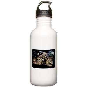   Stainless Water Bottle 1.0L Eagle Lightning and Cycle 