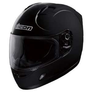  Icon Airframe Motorcycle Helmet   Gloss Black Sports 