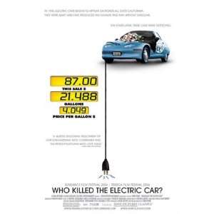 WHO KILLED THE ELECTRIC CAR? Movie Poster 