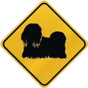  ONLY  JAPANESE CHIN  CROSSING SIGN DOG