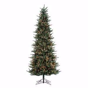  9 x 48 Tiffany Spruce Slim Christmas Tree 750 Multi 