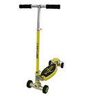 Fuzion Sport 4 Wheel Scooter Yellow New Equipment Scooters Bikes 