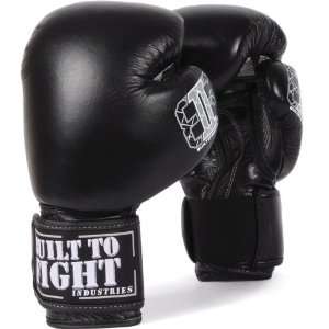  Built To Fight Air Maxx Boxing Gloves, BK/GR, 16 Sports 