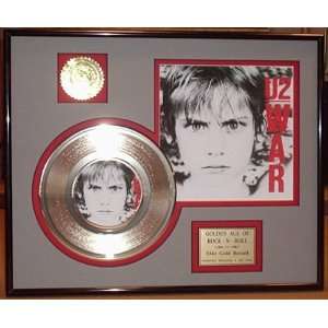  U2 GOLD RECORD LIMITED EDITION DISPLAY 