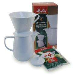 Melitta Porcelain 6 cup Manual Coffee Maker  