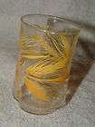 golden wheat libbey glass juice 6 oz very nice returns