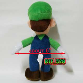 New Super Mario Bros Plush Figure(91/2 Stand Luigi )  