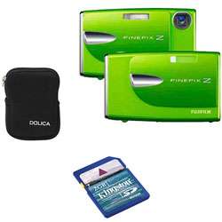 Fujifilm Finepix Z20fd 3 in 1 Green Camera Kit  