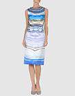   McQueen Blue Silk Dress,IT 40/US 4 $2250 NWT 100% AUTHENTIC Perfect