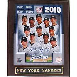 New York Yankees 2010 Team Plaque  