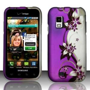 i500 sch i500 verizon us cellular mesmerize 2d purple vines