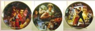 Star Wars Movies20th Anniversary Ceramic Plate Set of 3  