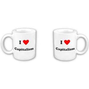  I (heart) Capitalism Coffee Mug 