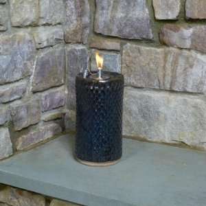  Alfresco Home Aeden Fire Burner Pot   Midnight Blue   Set 