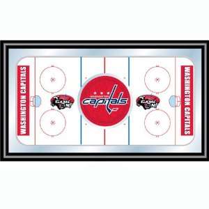   NHL Washington Capitals Framed Hockey Rink Mirror