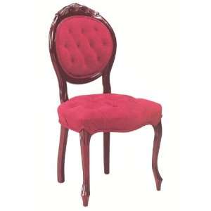 AC Furniture 45506 Side Chair with Hand Tufted, Upholstered Back 