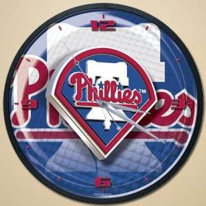 Philadelphia Phillies High Definition Wall Clock  Sports 