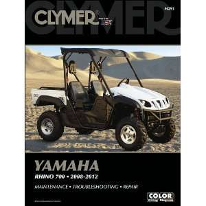  Clymer Yamaha Rhino 700, 2008 2012 (Clymer Color Wiring 