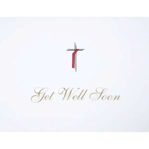    Get Well Soon Note Cards (Deacon Cross)