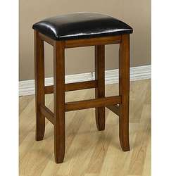 Mission style 24 inch Oak Counter Stools (Set of 2)  