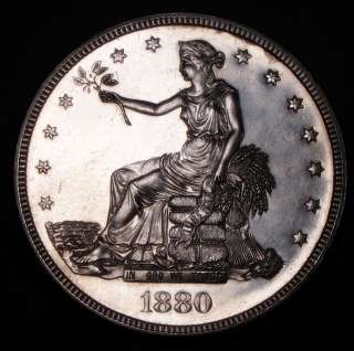 1880 TRADE DOLLAR SHARP CHOICE PROOF MUST SEE  