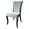 Regis Grey Velvet Chairs (Set of 2)  