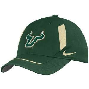 Nike South Florida Bulls Green Adjustable Hat  Sports 