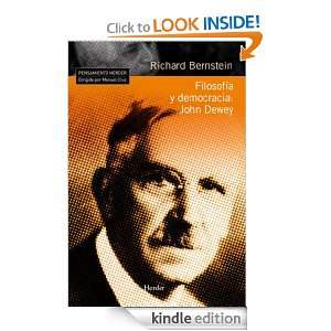 Filosofía y democracia John Dewey (Spanish Edition) Richard 