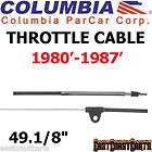 Columbia Par Car Harley Davidson 1980 1987 Golf Cart Throttle Cable 