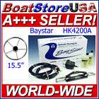 baystar hydraulic boat steering hk4200a 15 ss wheel 