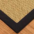 Maritime 3x5 Black 100% All Natural Seagrass Area Rug Carpet NEW
