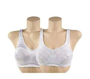 BREEZIES S/2 Satin & Lace Support Bras A20152  