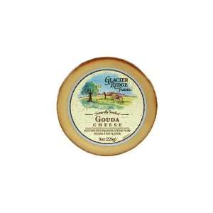 Glacier Ridge Smoked Gouda Cheese (Economy Case Pack) 8 Oz Round (Pack 