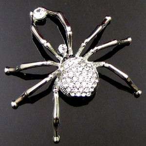   Item  1 pc Austrian rhinestone crystal Spider Brooch Pin