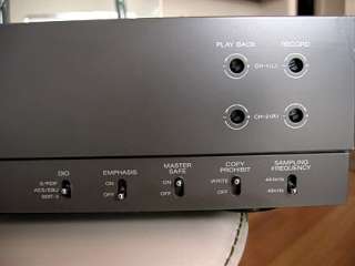 Sony PCM 2500B DA & Sync Converter DIGITAL AUDIO DAT RECORDER DAC ADC 