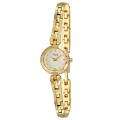 Caravelle by Bulova Womens Champagne Dial Bracelet Watch   