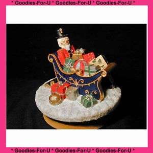 SANTA SLEIGH GIFTS Yankee Candle Topper New in Box  
