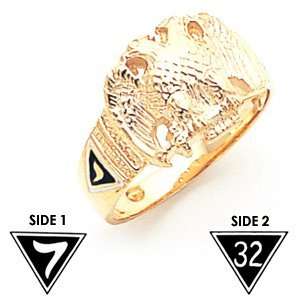 Masonic Scottish Rite Ring   14k Gold/14kt yellow gold 