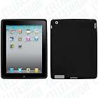 Black Soft Silicone Skin Cover Carrying Case For APPLE 