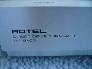Rotel RP 9400 Direct Drive Turntable / Record Player  