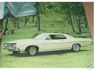 1968 Ford LTD, XL and Galaxie 500 Large Brochure  