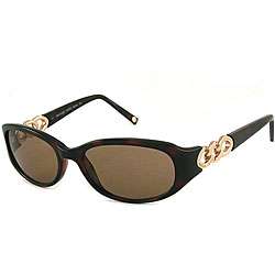 Michael Kors Womens Gold Chain Sunglasses  