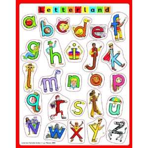  Alphabet Stickers (Letterland) (9780007183364) Lyn Wendon 