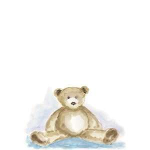 Cute Teddy Bear, Custom Personalized Baby Boy Shower Invitation, by ID 