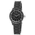Christian Dior Womens Black Eight Black Dial Ceramic Watch 