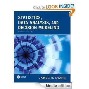 Statistics, Data Analysis and Decision. Modeling (4th Edition) James 