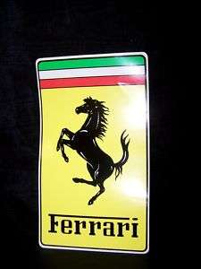 NEW* Ferrari Large Decal Sticker 12x7  