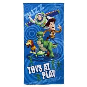  Disney Toy Story Cotton Beach Towel Buzz Woody & Pals 