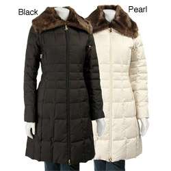 Laundry by Design Womens Quilted Coat  